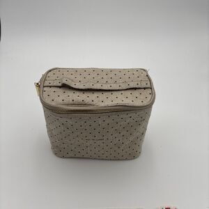 Kate Spade lunchbox off-white with black polkadots